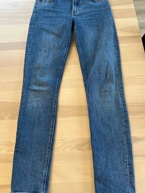 Reformation Jeans Size 24 Destin Wash High Rise Straight Leg